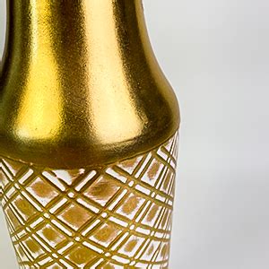 Amazon.com: Tall Floor Vase, 21.65 inches High Decorative Gold Metal Floor Vase, Large Floor ...