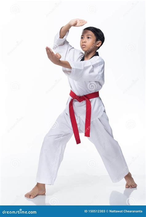 Master Red Belt TaeKwonDo Student Stock Image - Image of karate, asian: 150512303