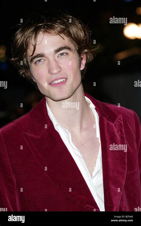 ROBERT PATTINSON HARRY POTTER & THE GOBLET OF FIRE FILM PREMIER ODEON ...