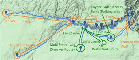 How to Hike Through Coyote Gulch in One Day.