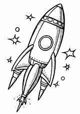 Rockets — Coloring Pages Free & Printable sketch template