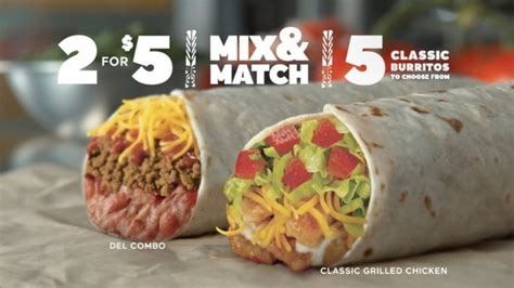 Del Taco Brings Back 2 For $5 Classic Burritos Deal - The Fast Food Post