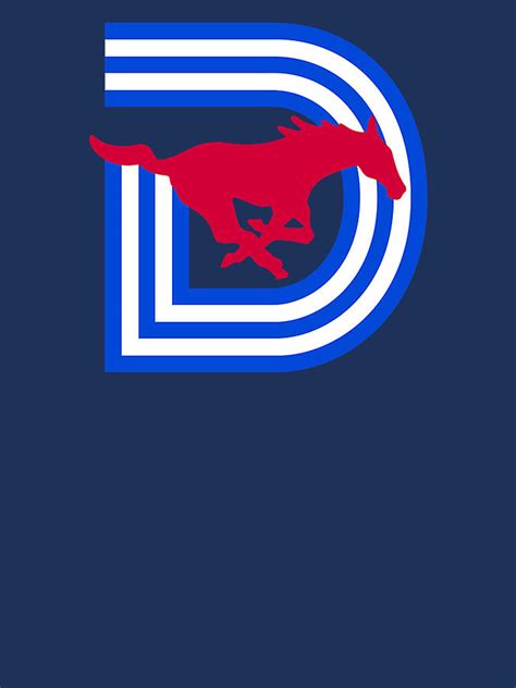 New Smu Dallas Football Logo Digital Art by Amadou Rouzet - Pixels