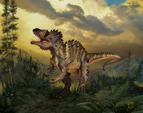 ArtStation - Acrocanthosaurus