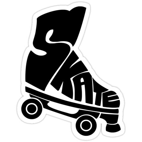 "Skate! Stickers" Stickers by jackthevulture | Redbubble