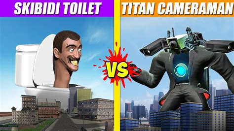 Giant Skibidi Toilet vs Titan Cameraman Boss | SPORE - YouTube