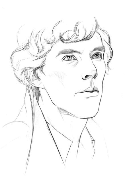 Sherlock. | Sherlock drawing, Sherlock art, Yoga art painting