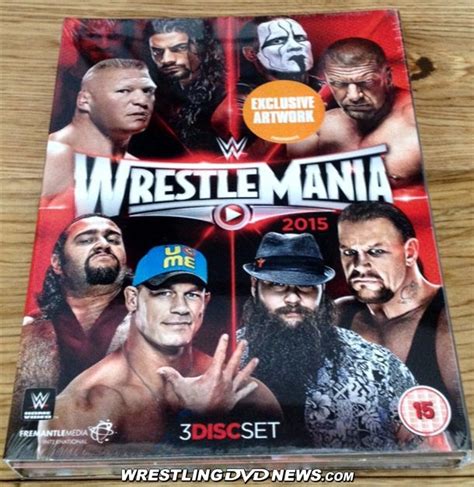 Exclusive Photos: Limited Edition WWE WrestleMania 31 DVD – Alternate ...