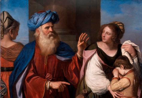 Il Guercino (Giovanni Francesco Barbieri): Abraham Casting Out Hagar and Ishmael