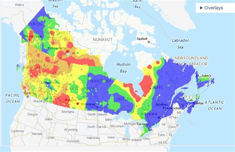 Canadian Forest Map