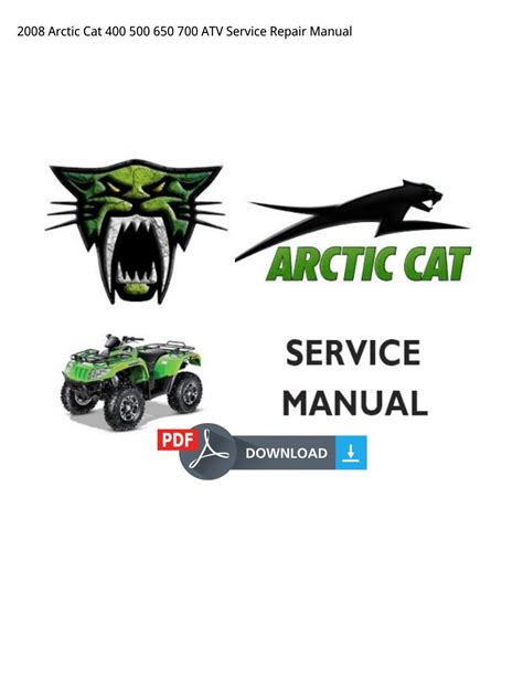 Arctic Cat 400 ATV Manual by ayradoran14 - Issuu