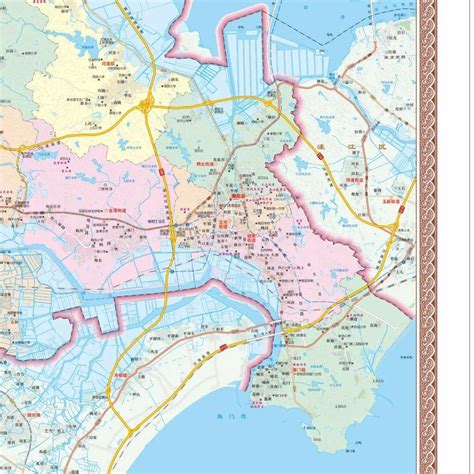 最新 | 汕头市2021最新最全版地图新鲜出炉！澄海、金平、龙湖、濠江、潮阳、潮南和南澳都有！_大图