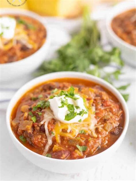 The Best Spicy Chili Recipe - Emily Enchanted