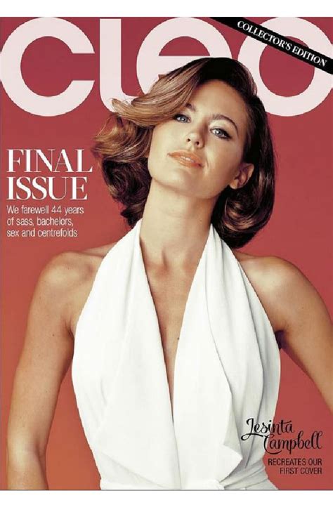 Final edition of Cleo recreates first ever cover using model Jesinta ...