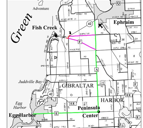 FISH CREEK ROAD CONSTRUCTION STARTS MARCH 9 | Egg Harbor Lodge