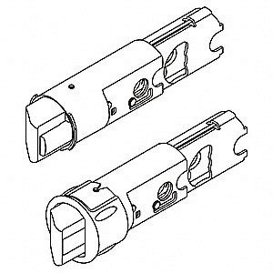 KWIKSET Polished Brass Replacement Latch Core, Backset 2-3/8" and 2-3/4 ...