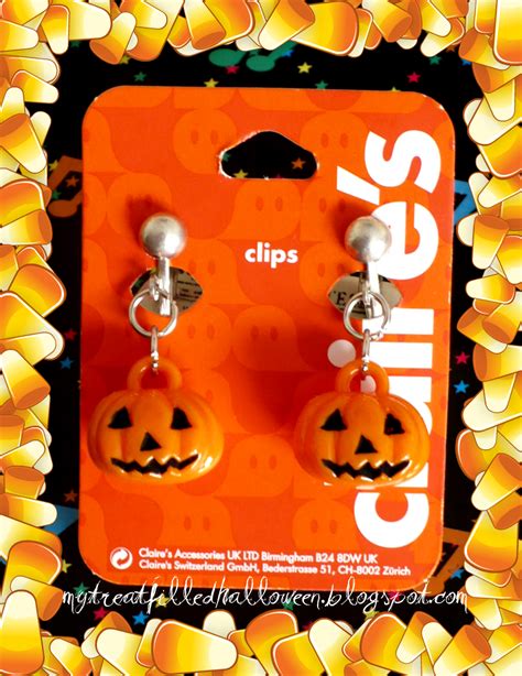 ♥ My Treat-Filled Halloween: Halloween Earrings