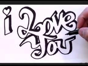 I love you graffiti imagenes - Imagui