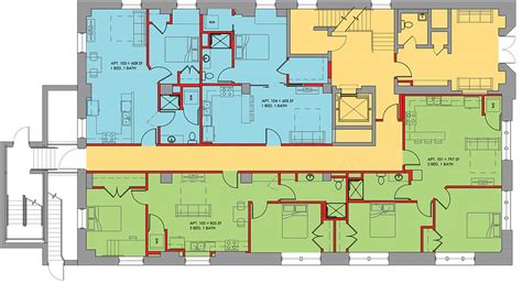 1st Floor Floorplan | The Salisbury | Salisbury, NC