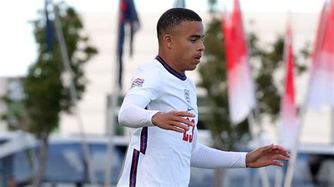 Man Utd striker Mason Greenwood makes senior England debut | Manchester United