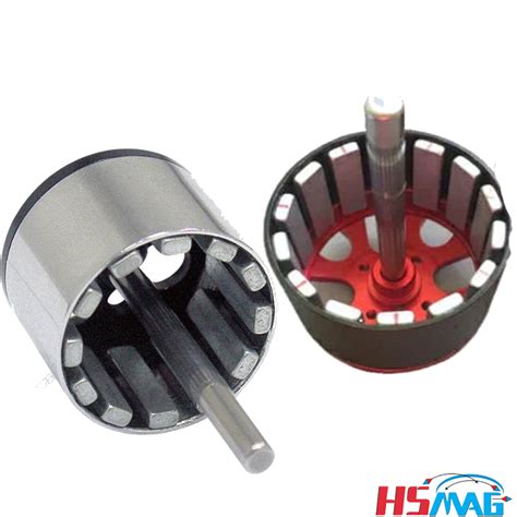 BLDC Motor Magnetic Parts Outer Rotor - Magnets By HSMAG