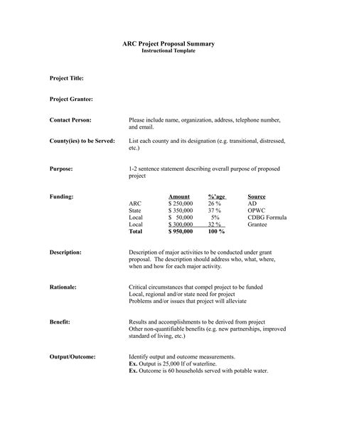 Project Summary - 19+ Examples, Format, How to Make, Pdf