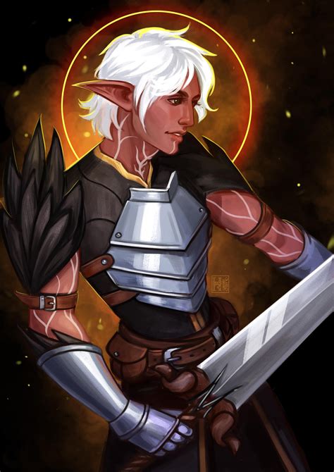 Made a little Fenris painting [no spoilers] : r/dragonage