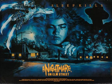 Marquee Poster | Nightmare on Elm Street 1984 UK quad