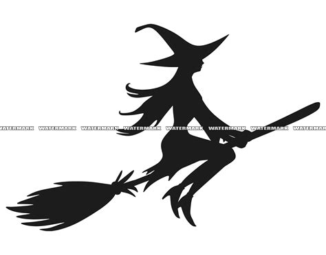 Witch SVG Witch Cut File Witch DXF Witch PNG Witch - Etsy