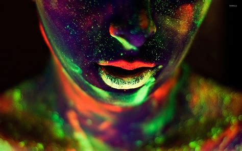 🔥 Free download Glow in the dark body paint wallpaper Artistic wallpapers [1920x1200] for your ...