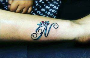 40 Letter N Tattoo Designs, Ideas and Templates - Tattoo Me Now