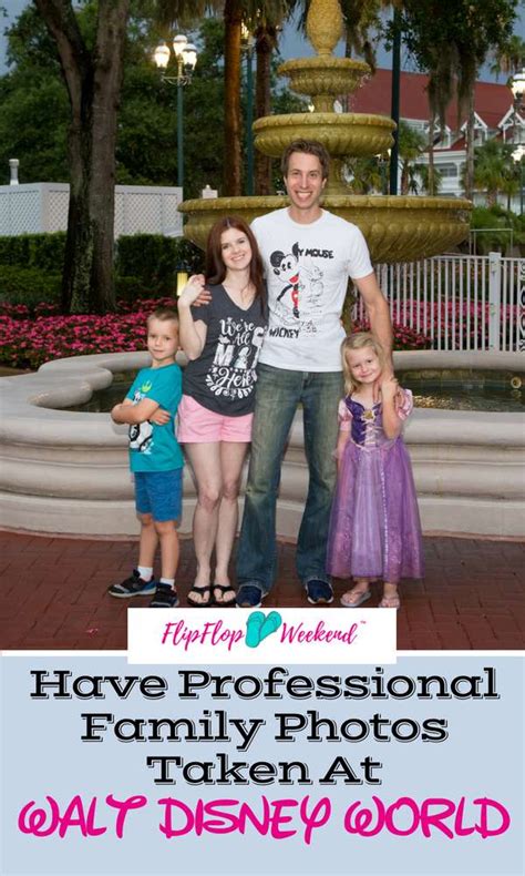 Have a Professional Family Photo Shoot At Walt Disney World