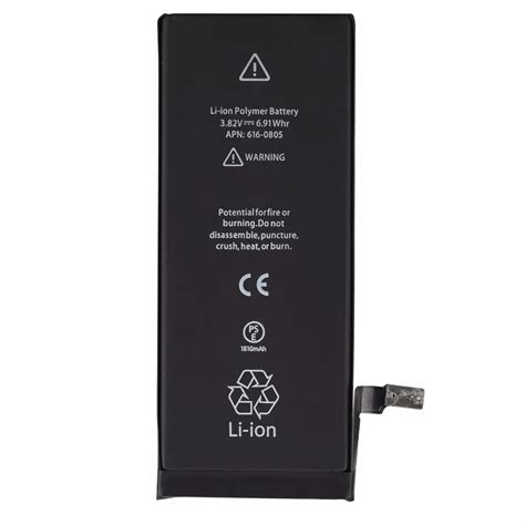 2018 New Li ion Battery For Apple iPhone 6 6G Bateria Replacement ...