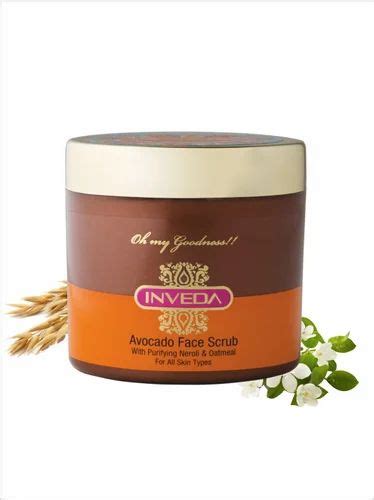 Inveda Avocado Face Scrub, Pack Size: 100 mL at Rs 295 in New Delhi | ID: 14080431833