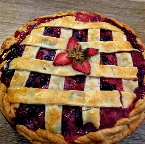 Fruits of the Forest Berry Pie Recipe - Food.com