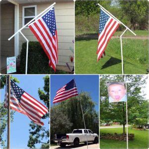 20 Homemade DIY Flagpole Plans and Ideas - Suite 101