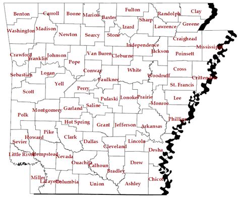 Map resources for Montgomery County Arkansas