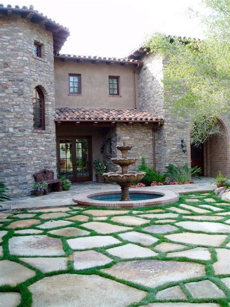 Pavers | Stone landscaping, Patio design, Backyard landscaping