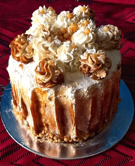 ButterScotch Birthday Cake Ideas Images (Pictures)