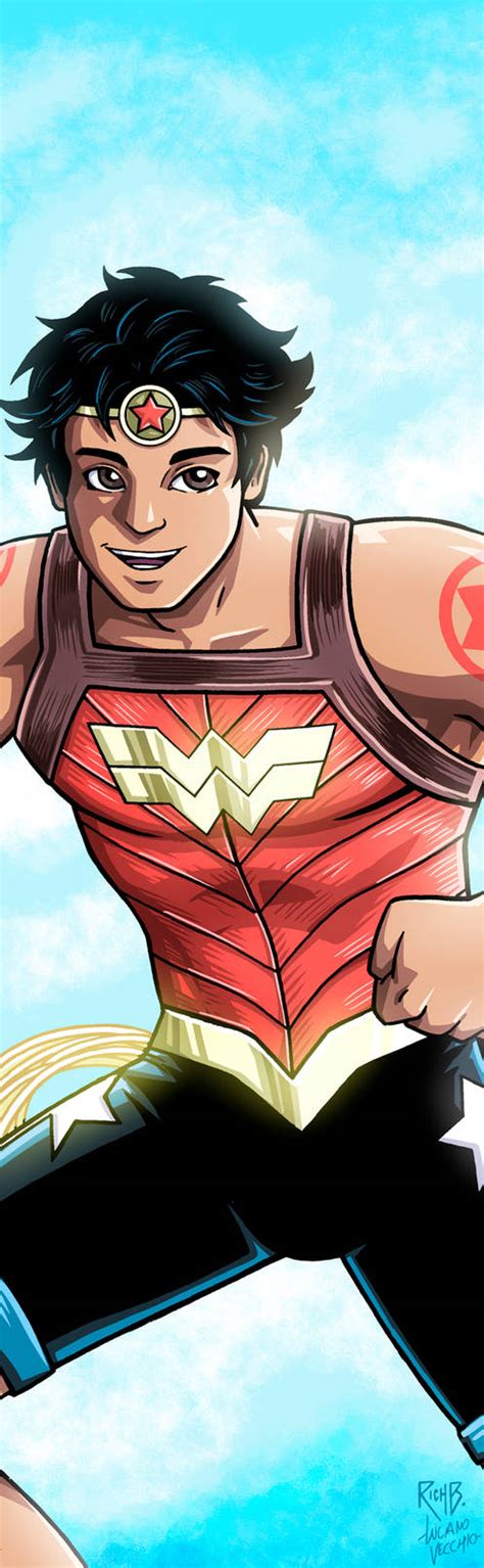 Wonder Boy Panel Art by RichBernatovech on DeviantArt