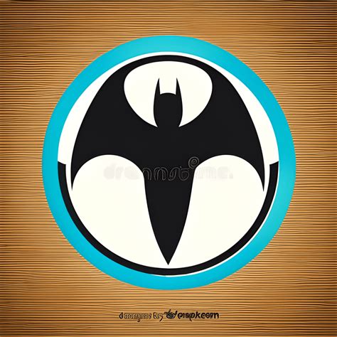 Simple Smile the Bat Logo Design · Creative Fabrica