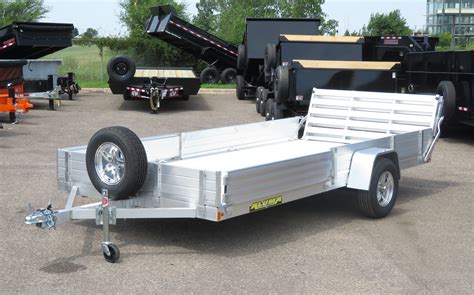 ATV - 2020 Aluma 8114 SR Aluminum ATV/Utility Trailer | TrailersUSA