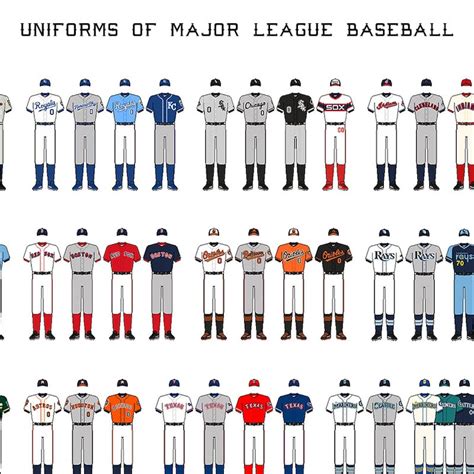 History of the Baseball Uniforms Baseballs From All Eras - Etsy