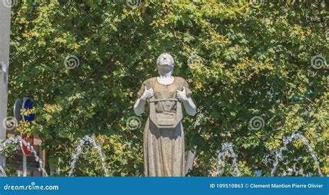 Statue of Melpomene in Greek Mythology the Muse of Singing Editorial ...