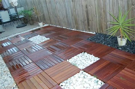 How To Create A Beautiful Wood Tile Patio Deck On A Budget - Do-It ...