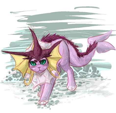 shiny vaporeon by RabbitBatThing on DeviantArt