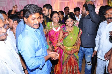 Y.S.JaganMohan Reddy at puri jaganath daughter Half-saree function ...