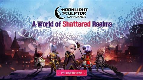 MMORPG Moonlight Sculptor: Dark Gamer Starts Pre-registration in Asia ...