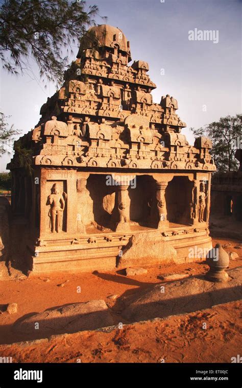 Rockcut temple ; Mahabalipuram ; Tamil Nadu ; India Stock Photo - Alamy