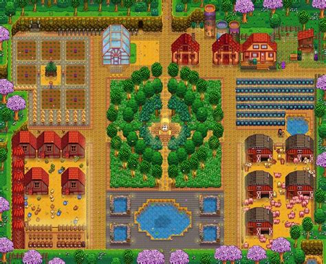 cool tree circle! u/HeatherBC This is my farm Spring 3 Year 7, what do ...